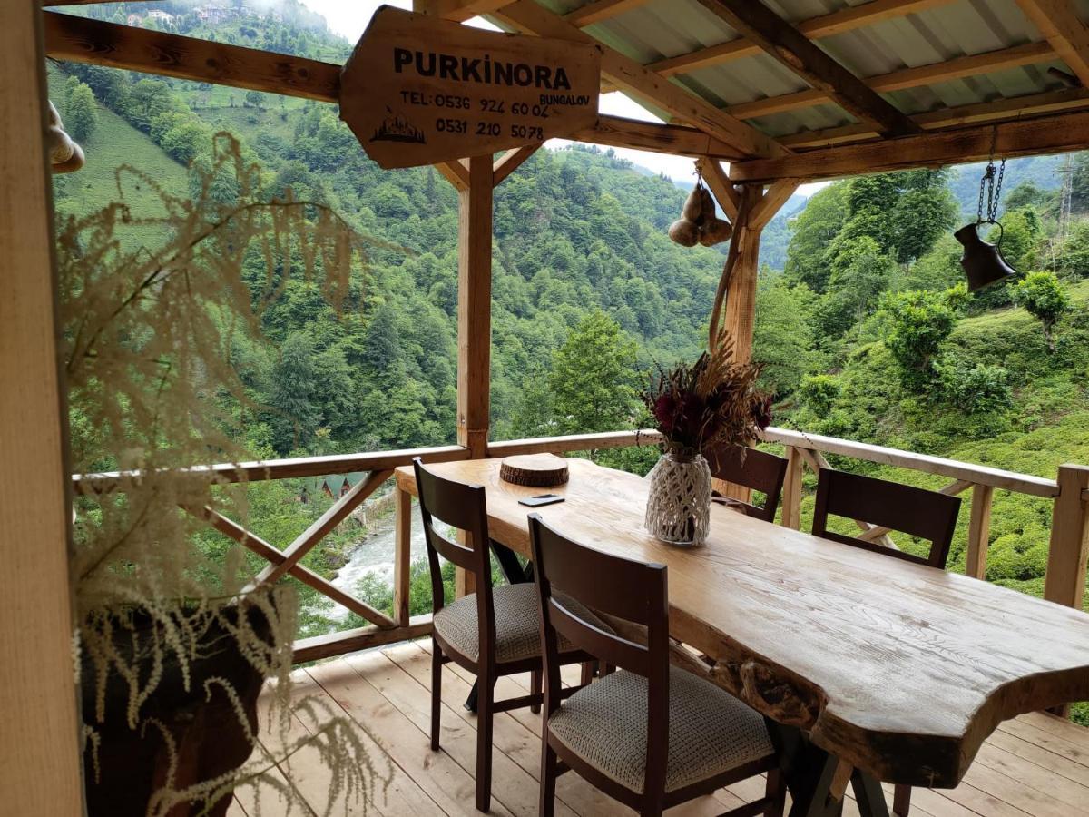 Purkinora Bungalov Çamlıhemşin Esterno foto